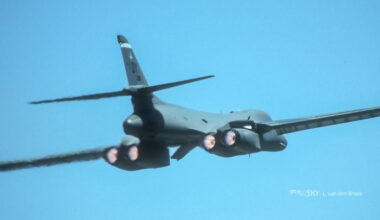 Opnieuw Amerikaanse bommenwerpers op pad