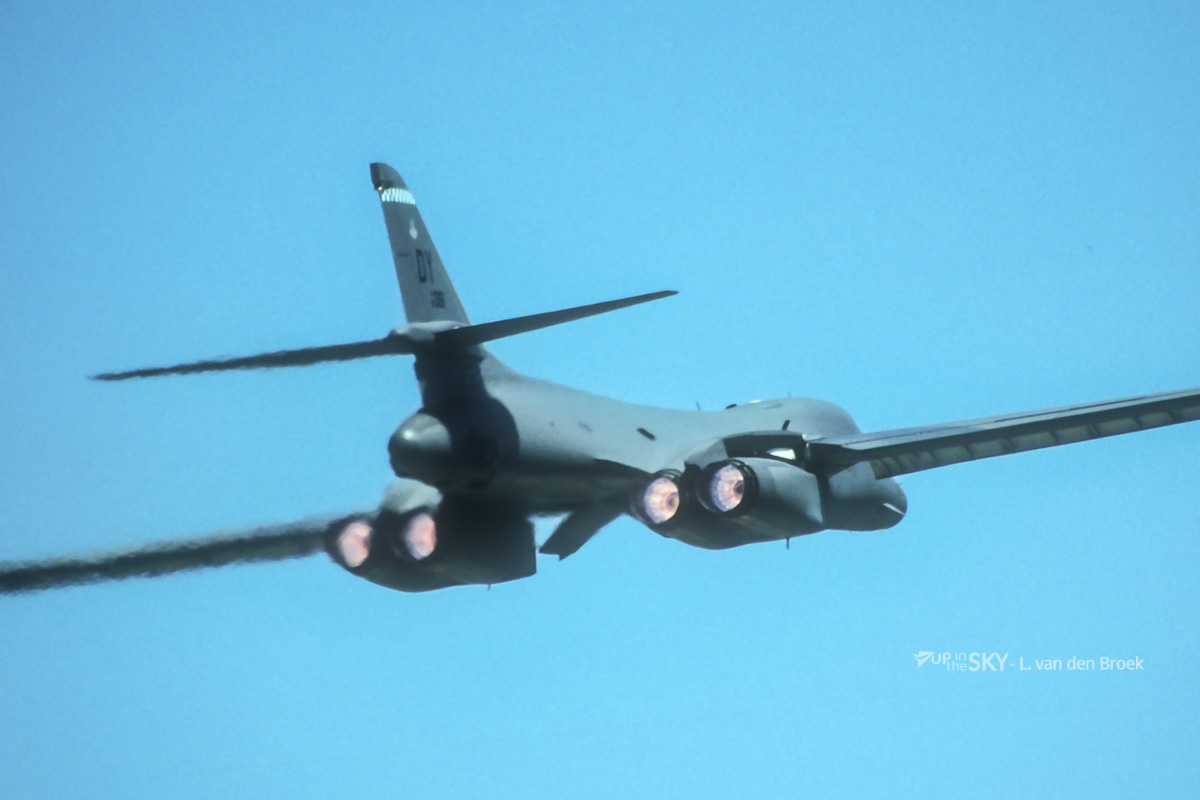 Opnieuw Amerikaanse bommenwerpers op pad