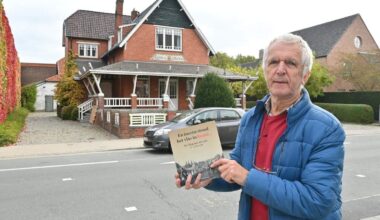 Drones,  eerste elektrische wagens en een café van een coiffeur: Bernard (70) schrijft boek over Slag aan de Leie
