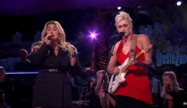 Beste zangers onder de indruk van duet Bente en Roxeanne Hazes