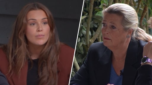 Senna en moeder van Floris botsen