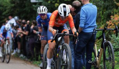 Shirin van Anrooij over WK Gravel: 'Kans wereldtitel ontnomen'