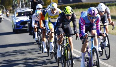 NIBC Tour of Holland past slotrit parcours aan wegens onveilige gravelstrook