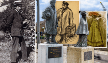 150ste geboortedag van Eugeen Van Mieghem: schilder leeft voort in vijf bronzen standbeelden op Eilandje