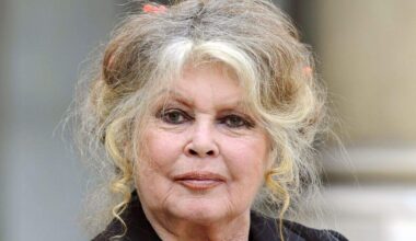 Franse actrice Brigitte Bardot opgenomen in het ziekenhuis