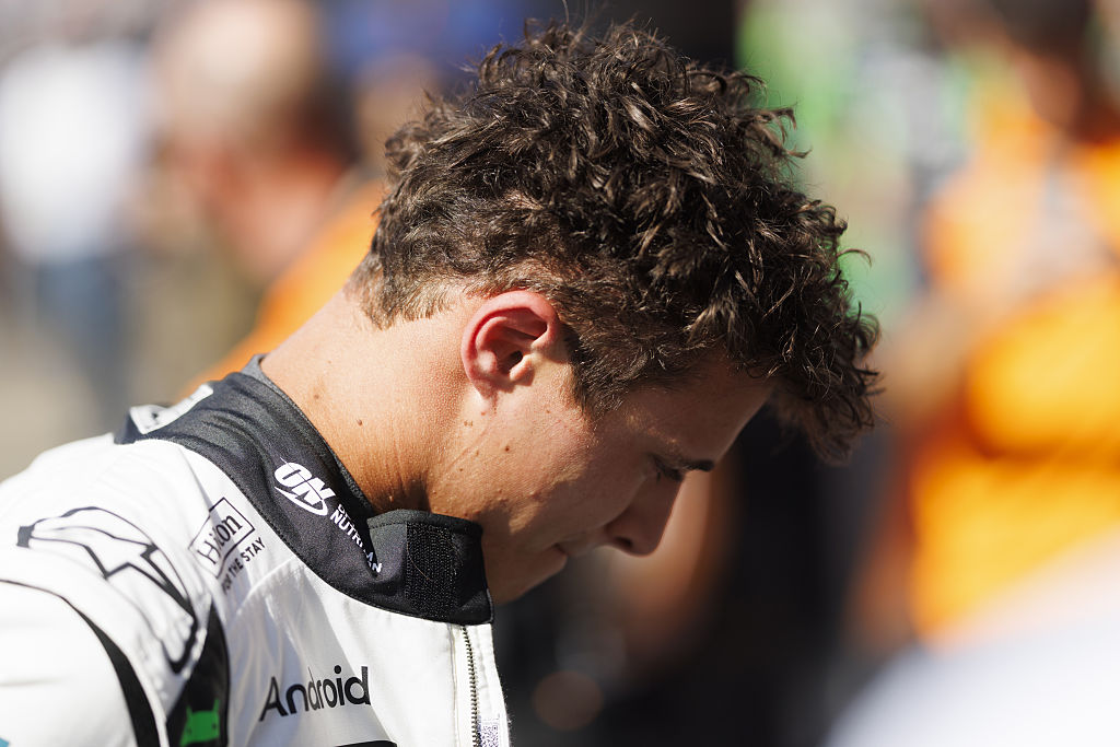 Norris berust in tweede plek: 'Was kansloos voor pole'