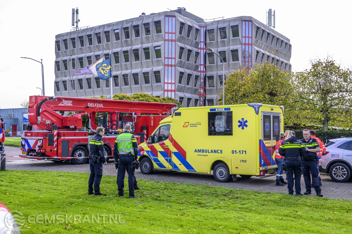 Brand in COA-opvanglocatie Farmsum snel onder controle - Eemskrant.nl