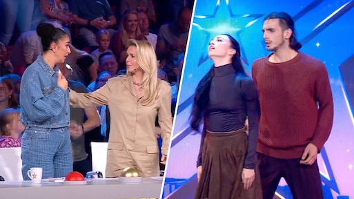 Gevlucht Oekraïens danskoppel ontroert jury met emotioneel optreden in Holland's Got Talent