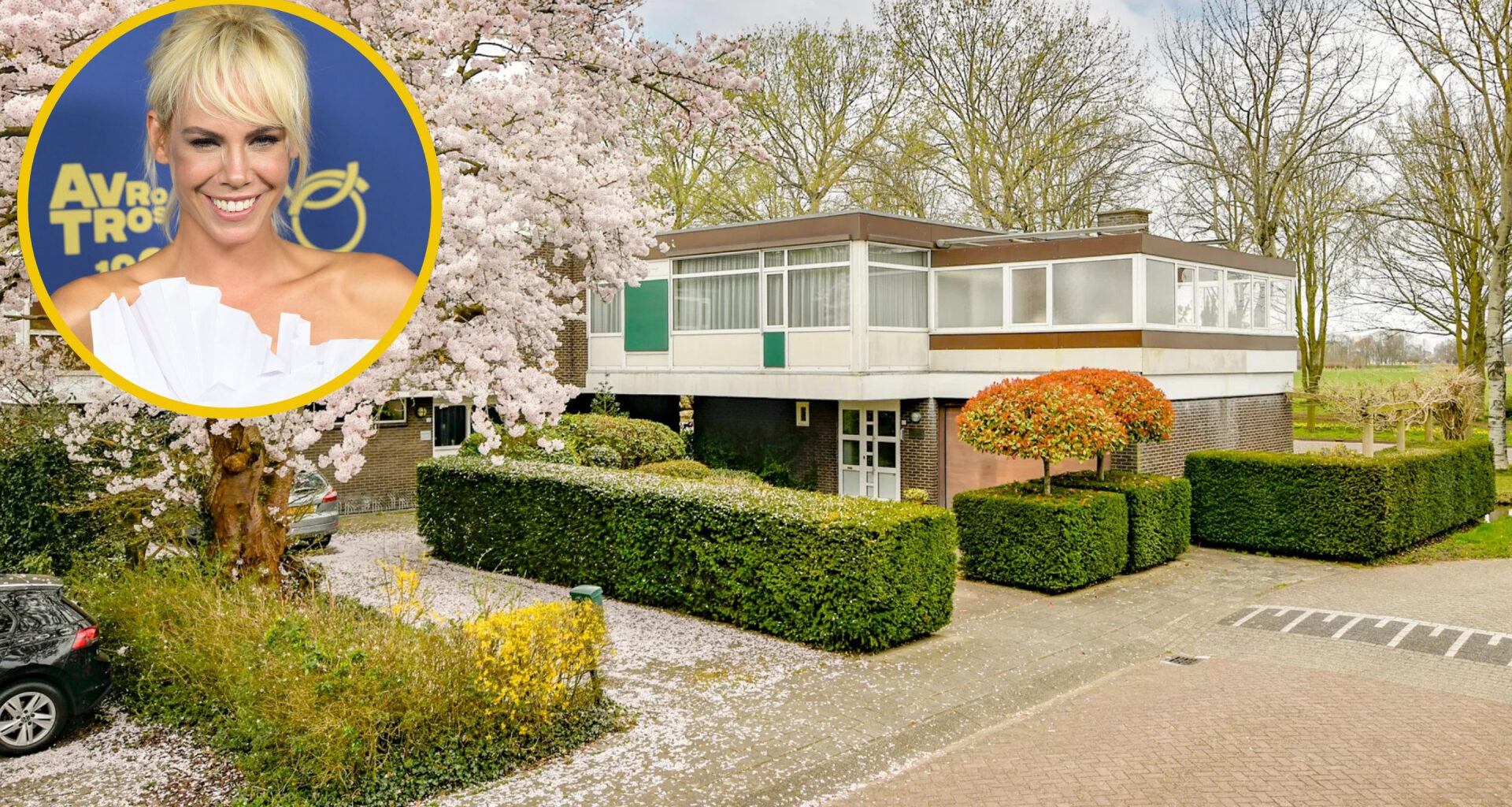 In deze villa gaan Nicolette Kluijver en haar vriend Milan samenwonen. Zie foto’s