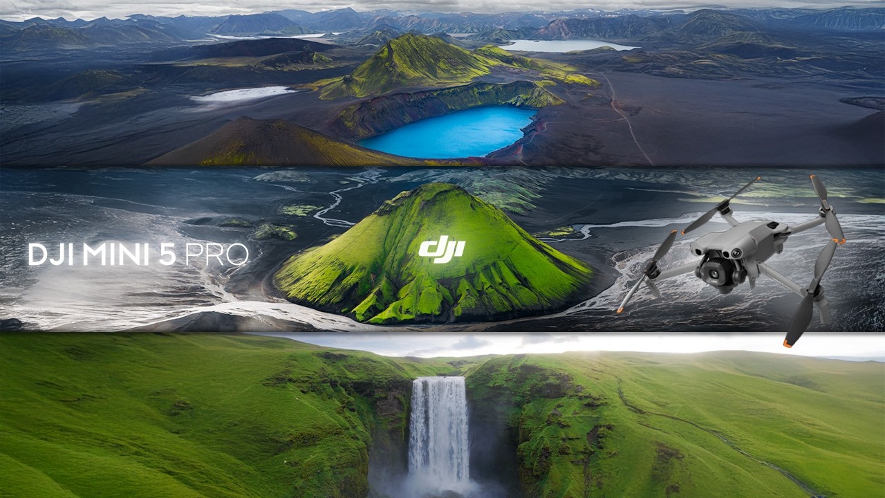 Kijken: IJsland vanuit de lucht met DJI Mini 5 Pro