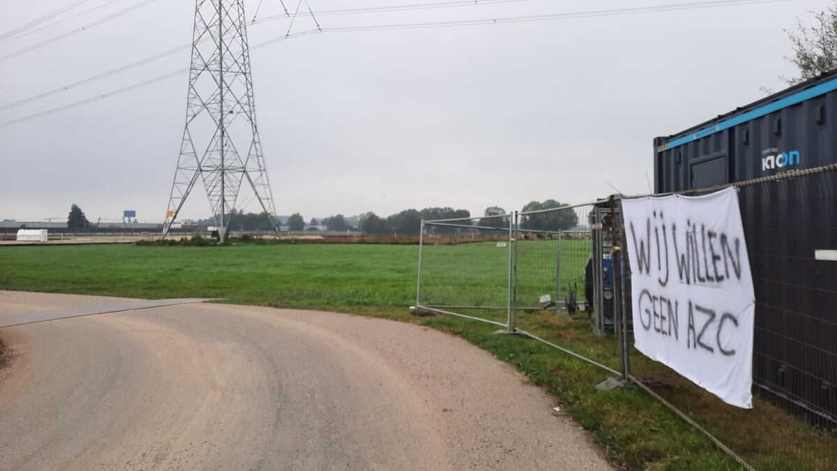 Organisatie blaast demonstratie tegen komt asielzoekerscentrum af