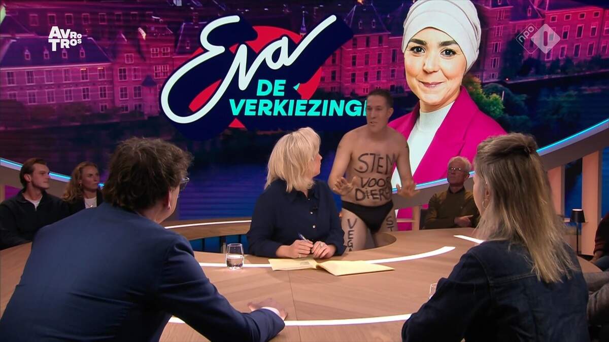 NPO na streaker-incident Eva: omroepen gaan over beveiliging - De Telegraaf