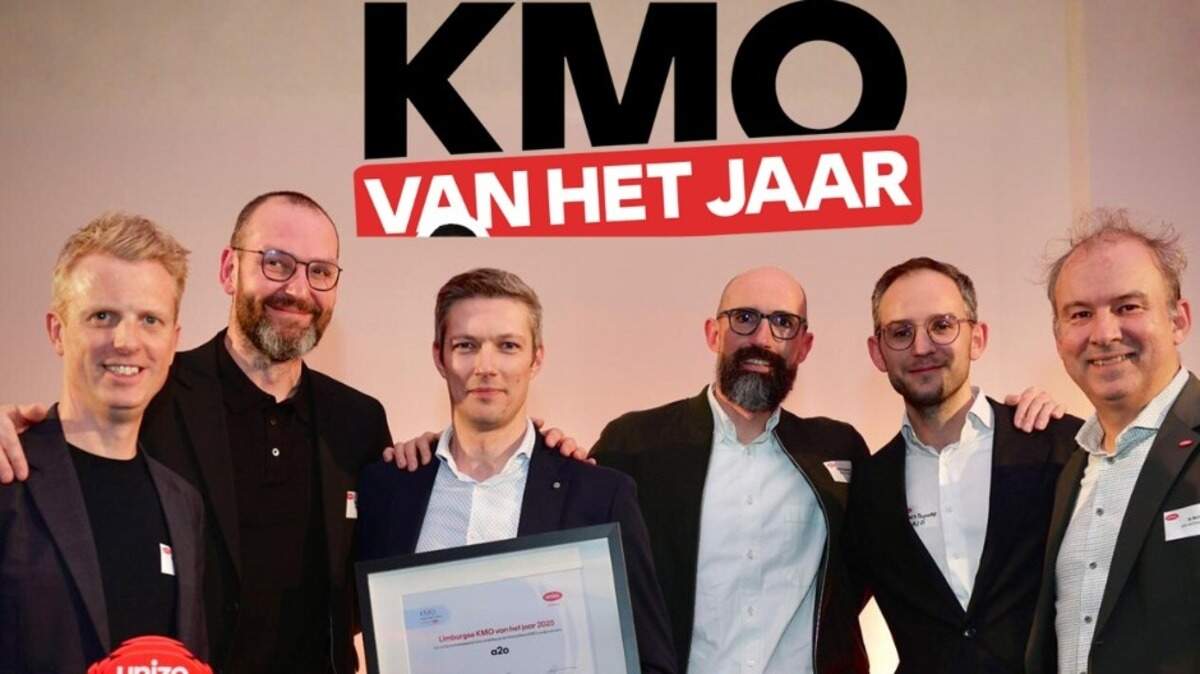 Architectenbureau a2o uitgeroepen tot Limburgse kmo van het jaar