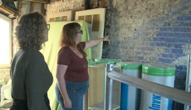 Koppel in Eeklo ontdekt 100 jaar oude muurschildering in hun…