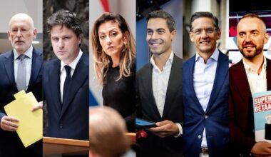 Zes partijleiders bij tweede RTL-verkiezingsdebat op 19 oktober