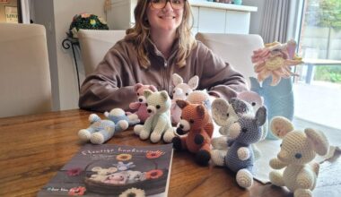 Lore schrijft tweede boek met haakpatronen: "Hiermee kan ook de beginnende haker aan de slag"