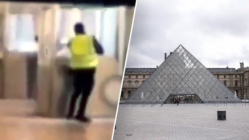 Een geel hesje was voor dieven het toegangsbewijs tot het Louvre