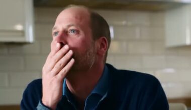 Prins William in tranen tijdens gesprek met vrouw wiens man uit het leven stapte