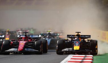 Verstappen keek verbaasd om zich heen: "Dat heb ik totaal niet overwogen"