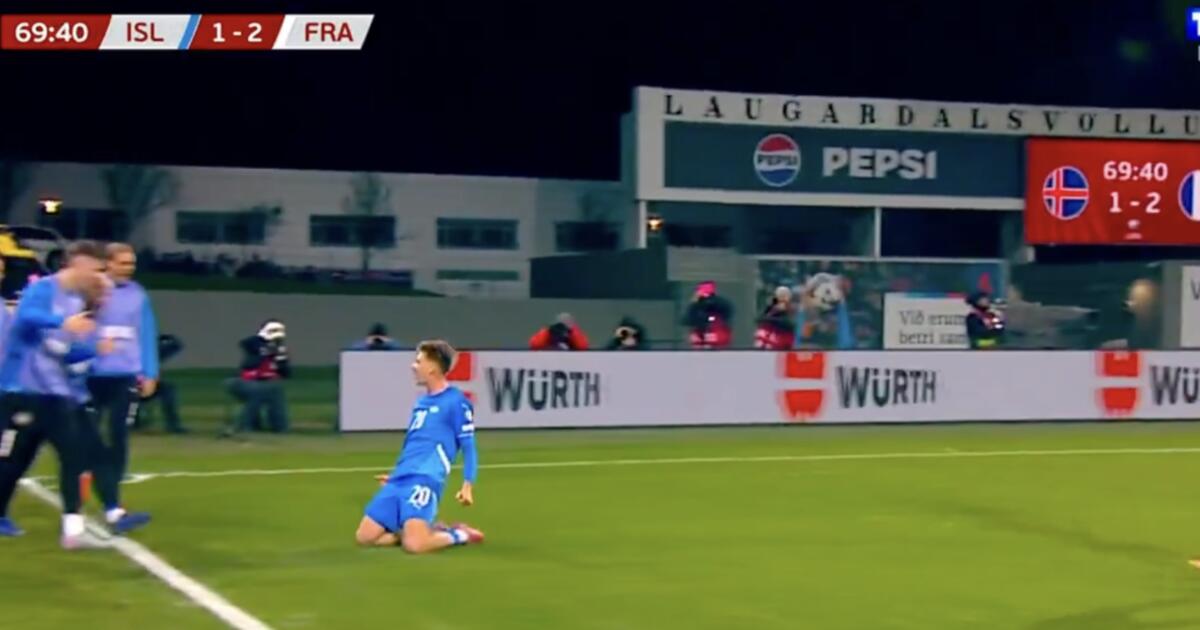 VIDEO | Kristian Hlynsson scoort voor IJsland tegen…