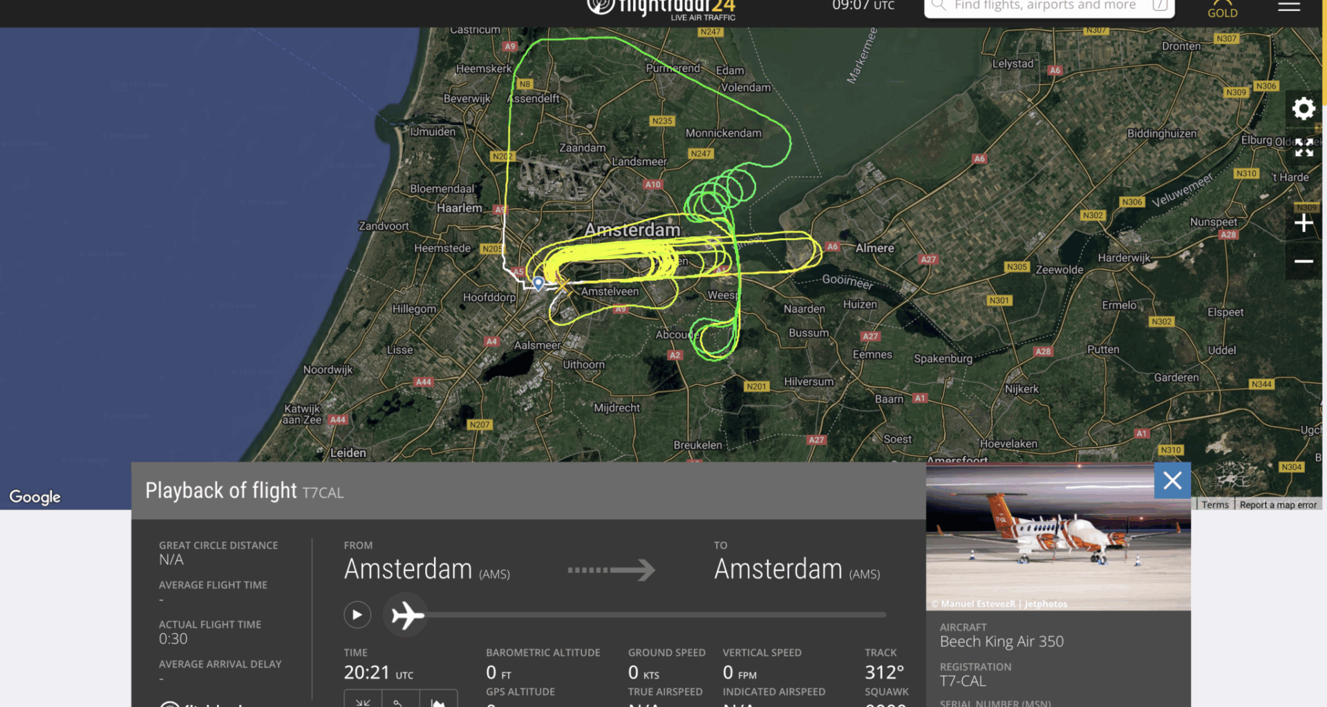 Opvallende vlucht markeert mijlpaal op Schiphol