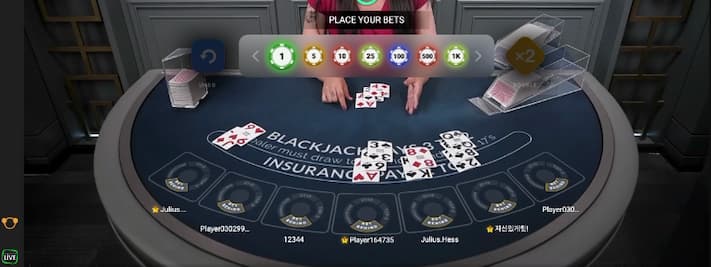 Speel blackjack online