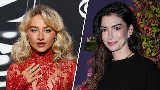 Anne Hathaway 'gearresteerd' tijdens concert Sabrina Carpenter