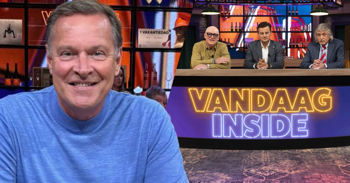 Albert Verlinde: 'Ik kan nergens komen of ik krijg te horen: we missen je wel bij Vandaag Inside!'