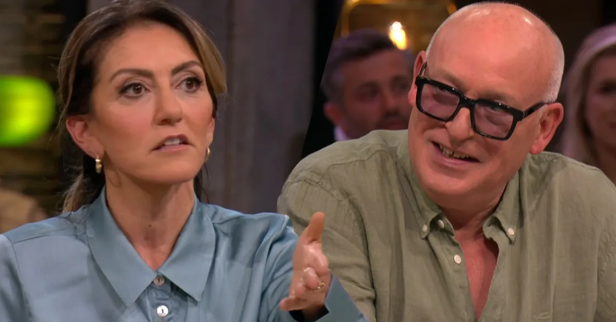 René van der Gijp ziet beelden van Dilan Yeşilgöz bij Pauw & De Wit: 'Jij lacht BBB uit!'