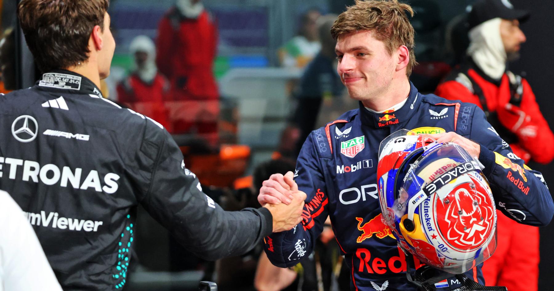 Sky Sports-verslaggever onthult: 'Aanval Russell op Verstappen was vooropgezet'