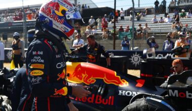 WK-stand Formule 1 na sprintrace Austin: Verstappen profiteert optimaal van crash McLaren