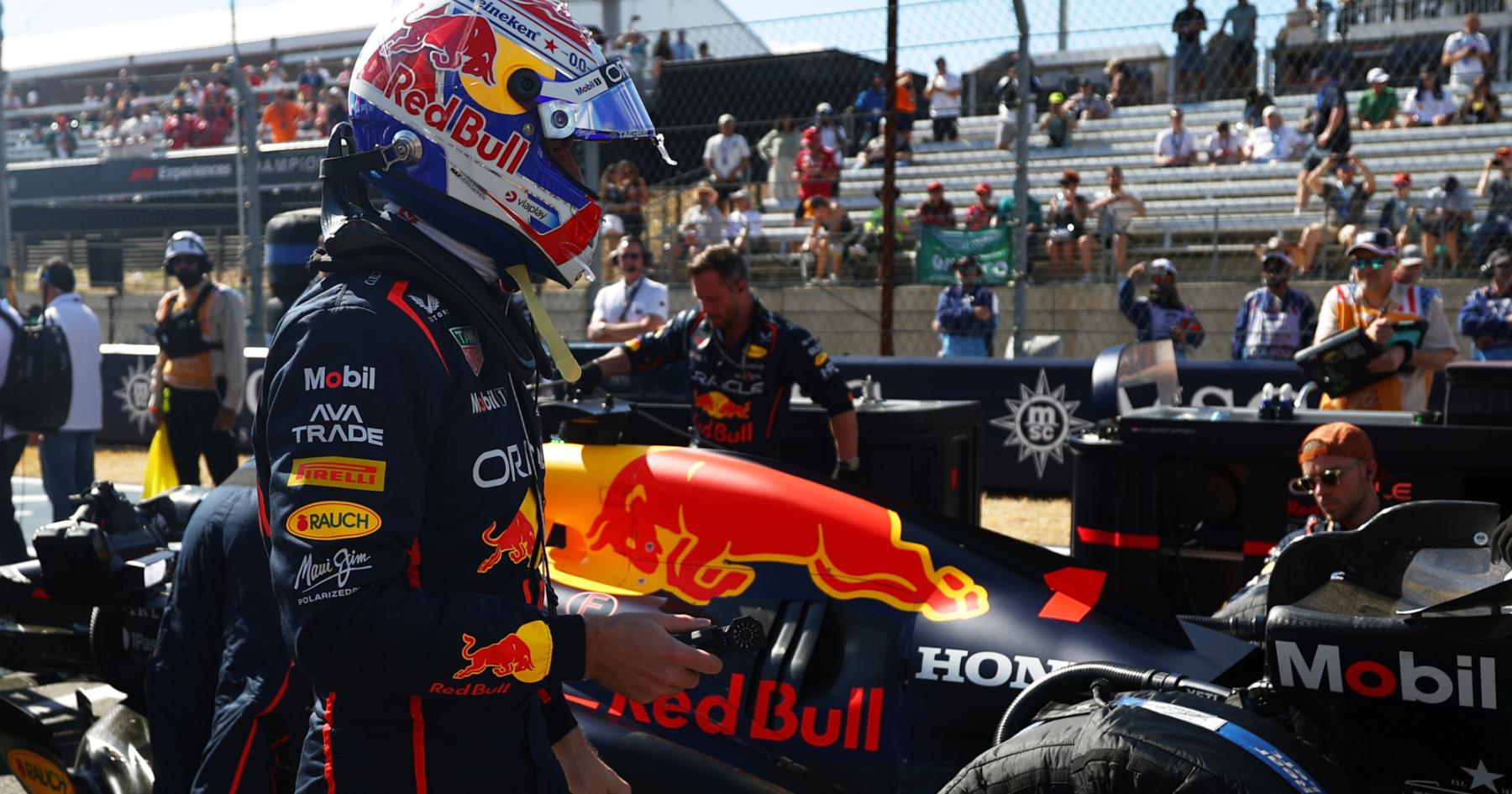 WK-stand Formule 1 na sprintrace Austin: Verstappen profiteert optimaal van crash McLaren
