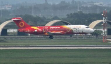 Airline doet nieuwe Chinese vliegtuigen nu alweer weg