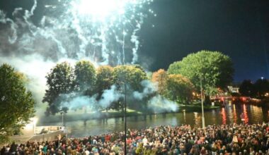 Afsluitende 3 oktobervuurwerk afgelast wegens slecht weer
