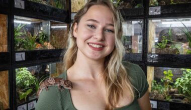 Marije kan de kosten voor haar hobby deels dekken met de  verkoop van nakweek.