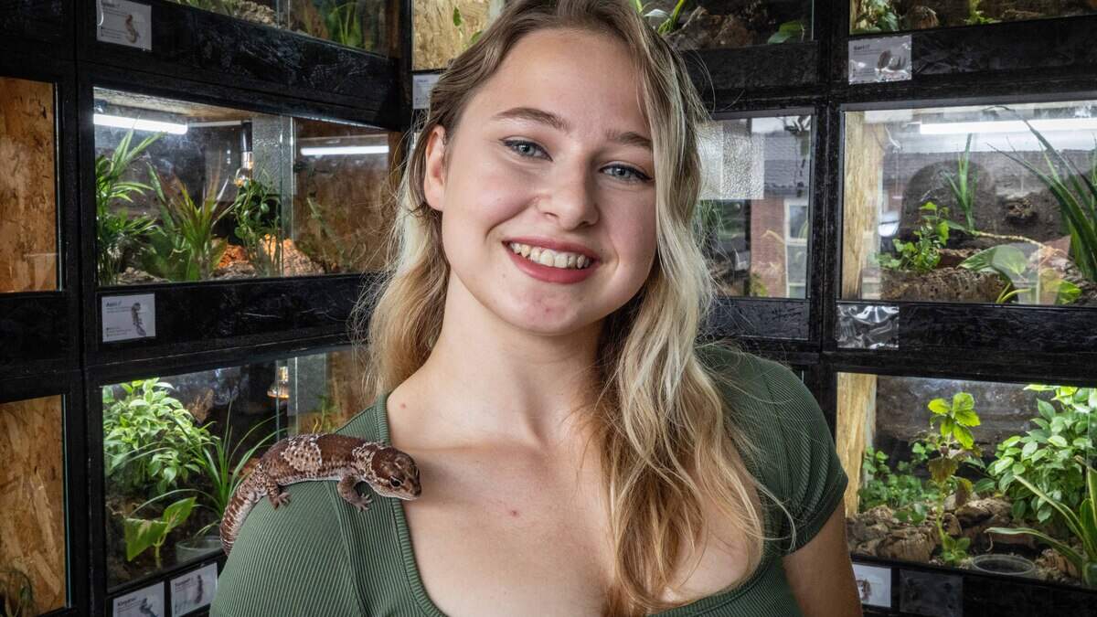 Marije kan de kosten voor haar hobby deels dekken met de  verkoop van nakweek.