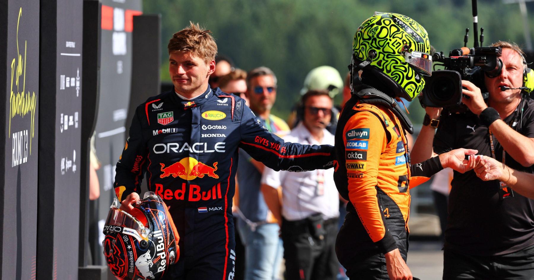 Norris zet zich schrap voor Verstappen: "Nooit doen, zeker nu niet"