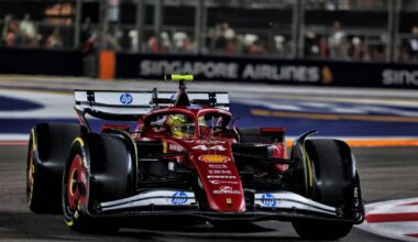 Aangepaste WK-stand Formule 1 na GP Singapore