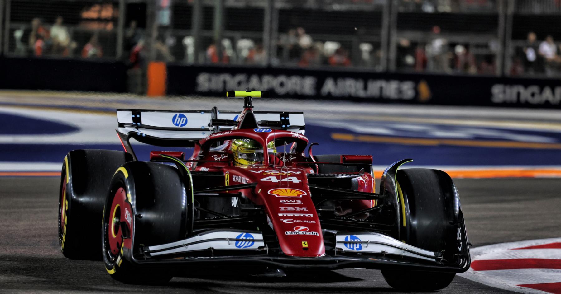 Aangepaste WK-stand Formule 1 na GP Singapore