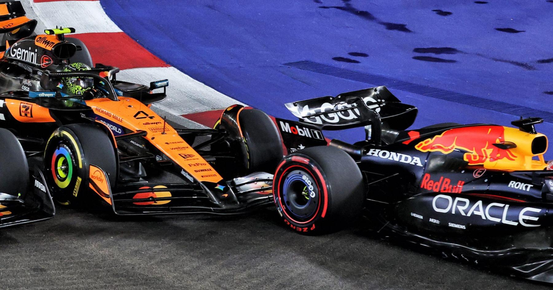 Verstappen hoogst verbaasd: "Hebben we elkaar geraakt?"