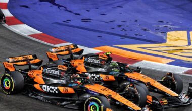 Norris bijt van zich af na akkefietje met Piastri: "Ik raakte Verstappen"