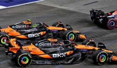 McLaren kondigt grondige nabespreking aan na touché Norris en Piastri