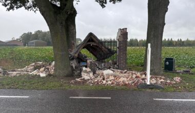 Van het kapelletje in Leunen is niks meer over: 'Stenen liggen 30 meter verderop'