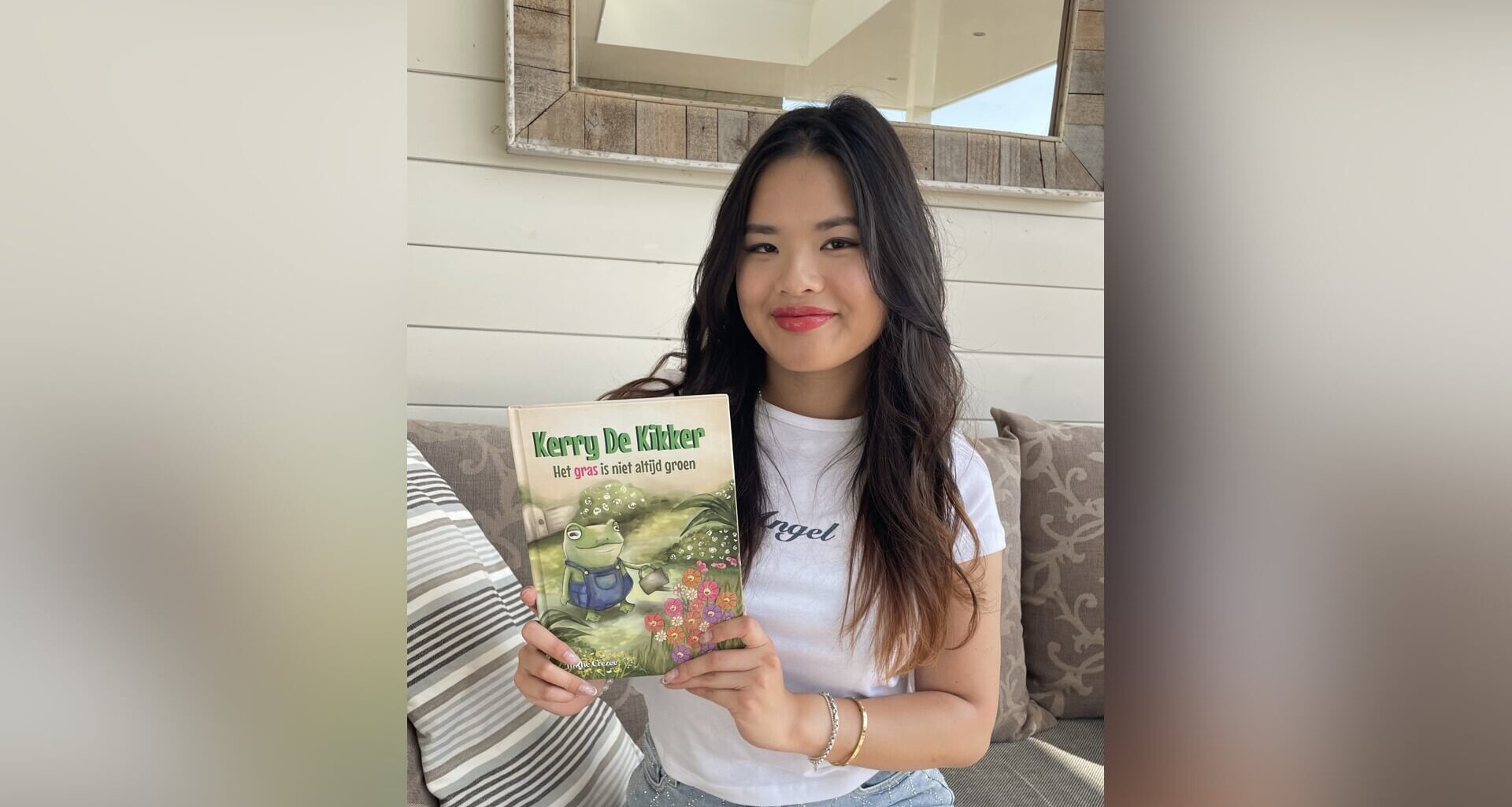 Stellendamse Jinthe Crezee presenteert kinderboek ‘Kerry De Kikker’