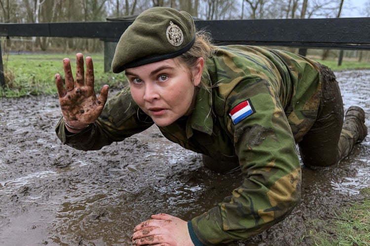 Wereldvrede flinke stap dichterbij: Amalia begonnen aan militaire opleiding