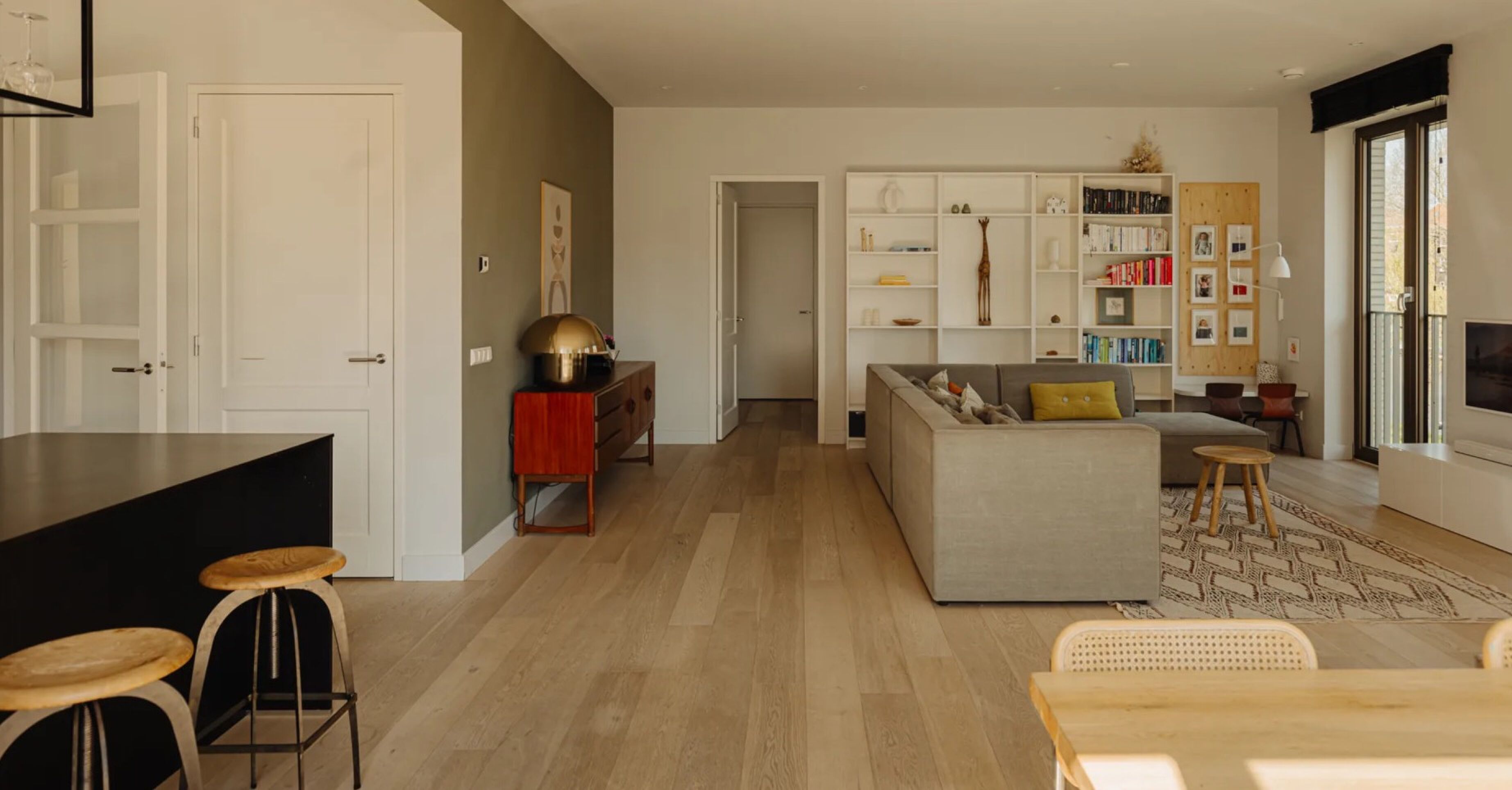 Het appartement van Jaap Jongbloed in Amsterdam