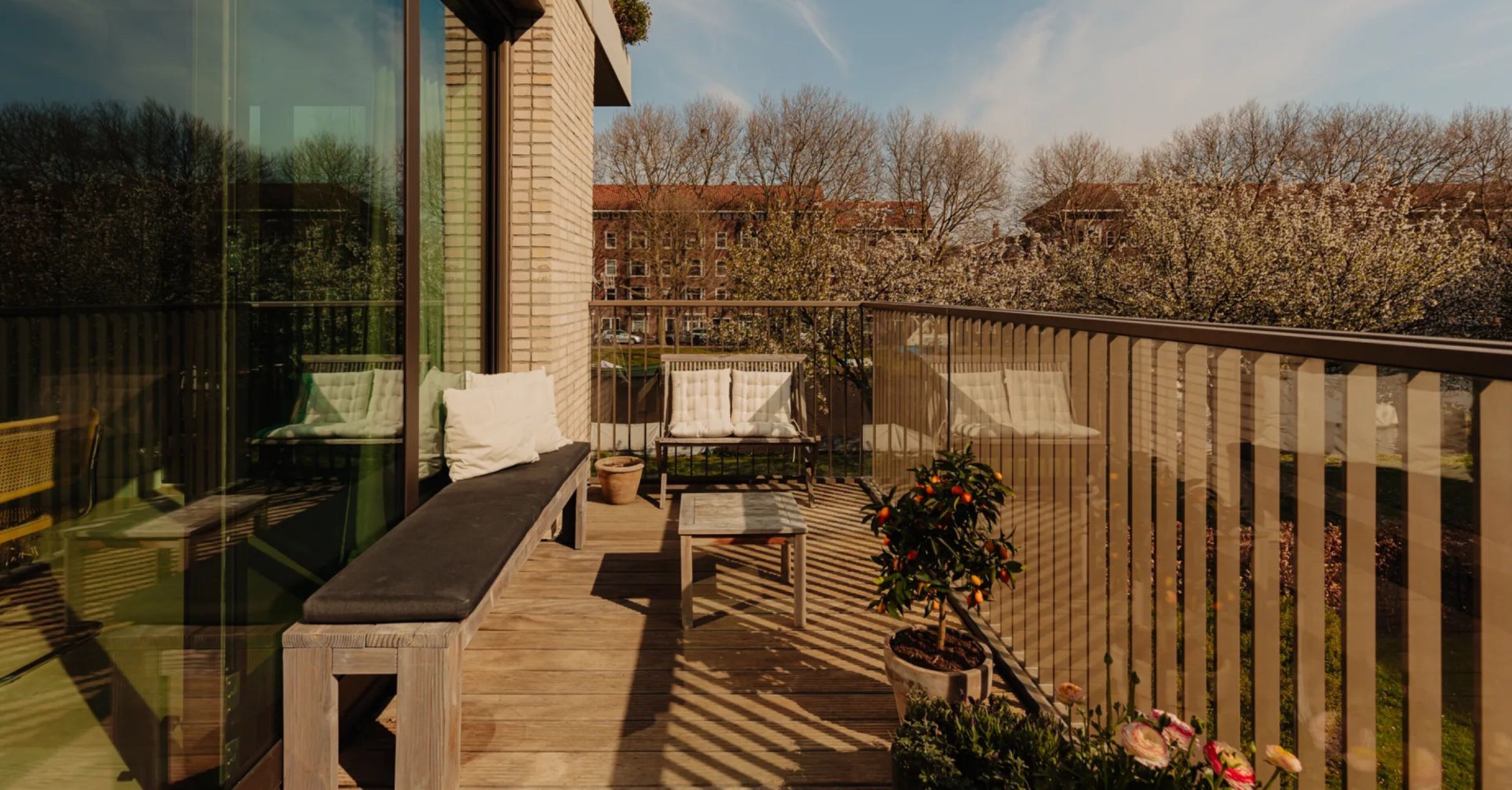 Het appartement van Jaap Jongbloed in Amsterdam