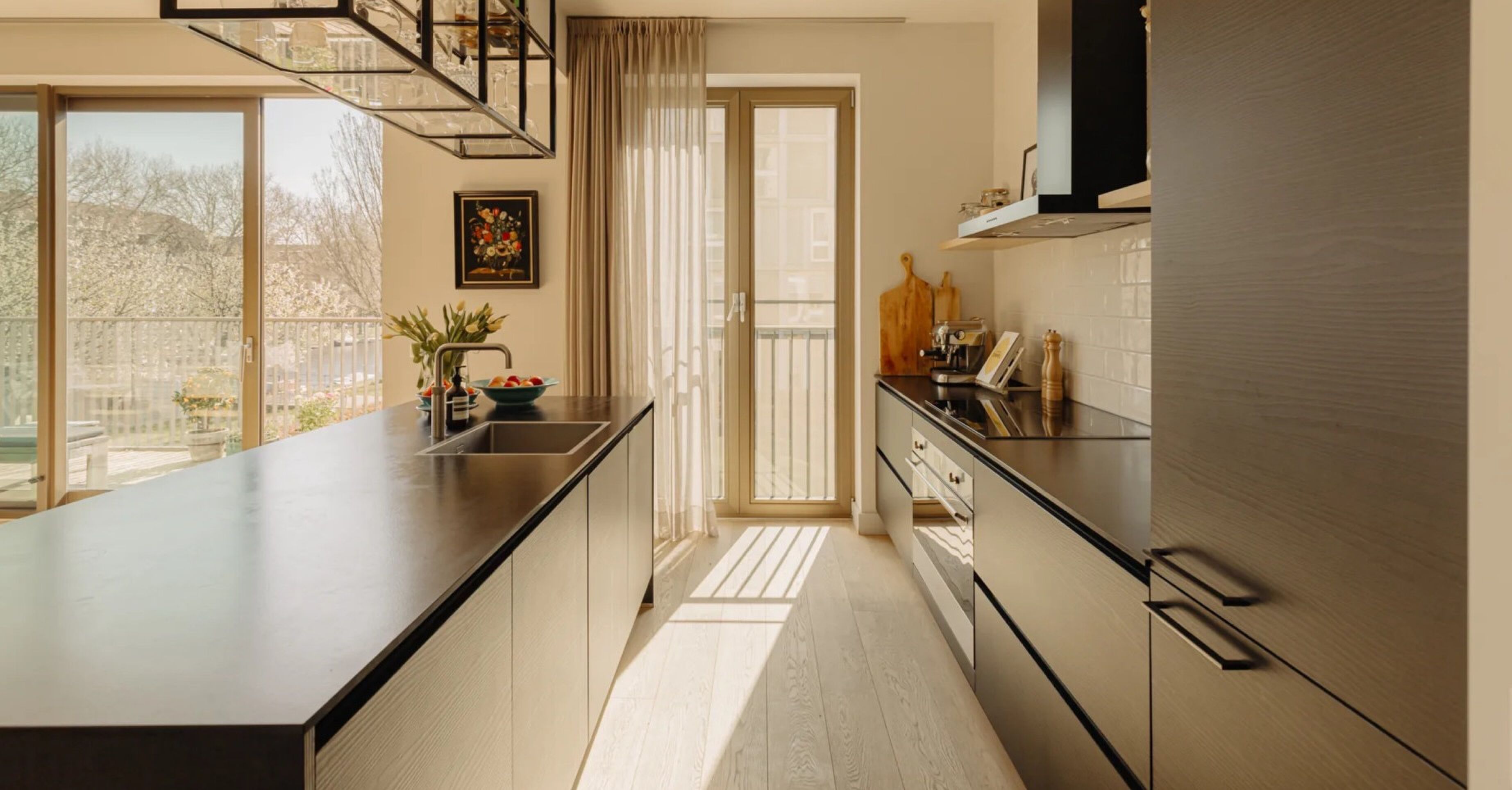 Het appartement van Jaap Jongbloed in Amsterdam