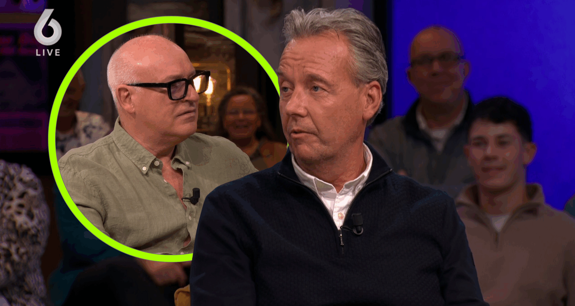 Valentijn Driessen in felle discussie met Van der Gijp: 'Nee joh, hij is 20 kilo te zwaar!'
