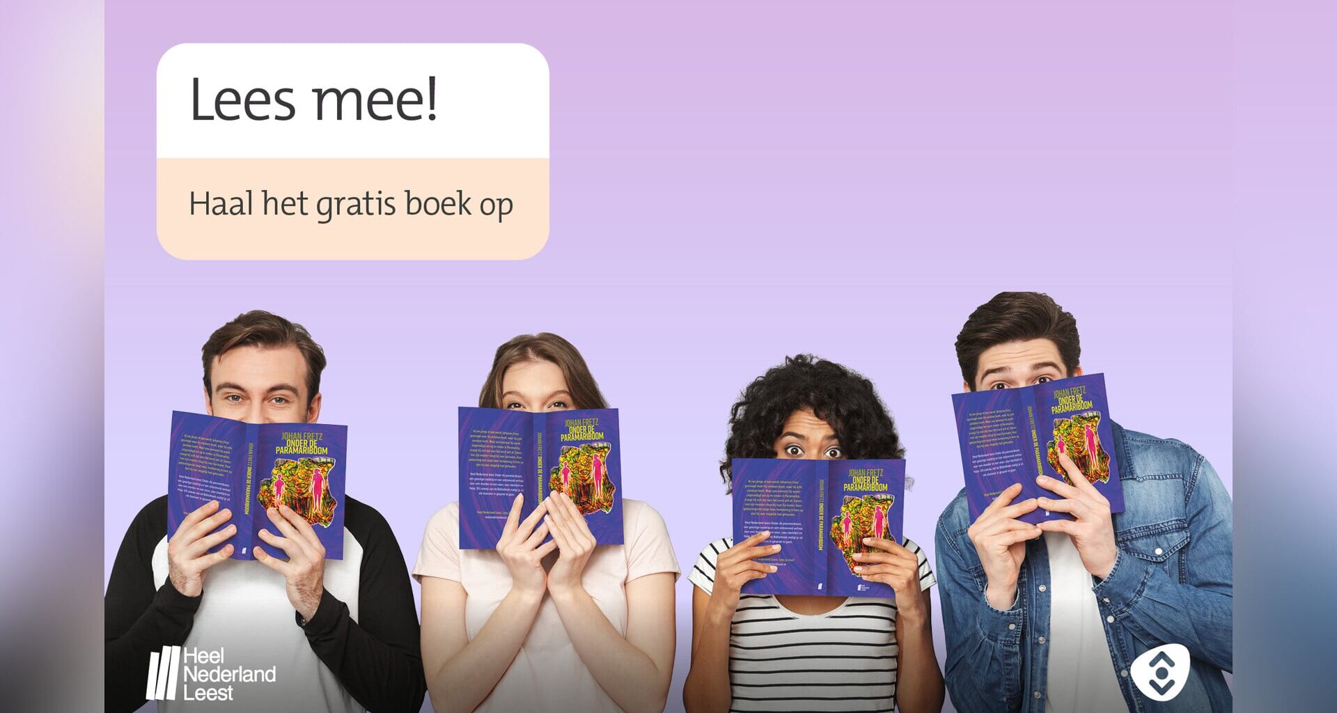 Heel Nederland Leest: samen lezen we ‘Onder de Paramariboom’ van Johan Fretz